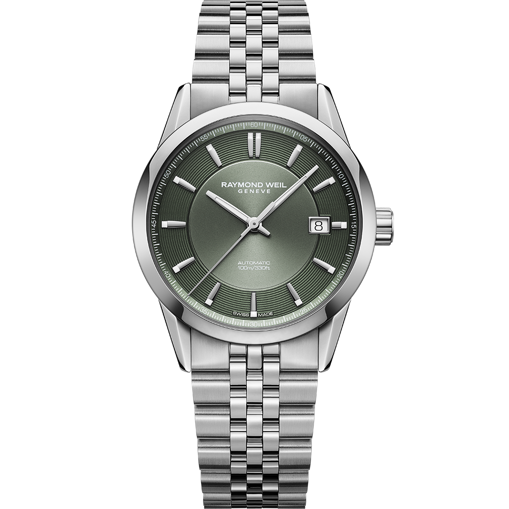 Freelancer, 38mm, Green dial
