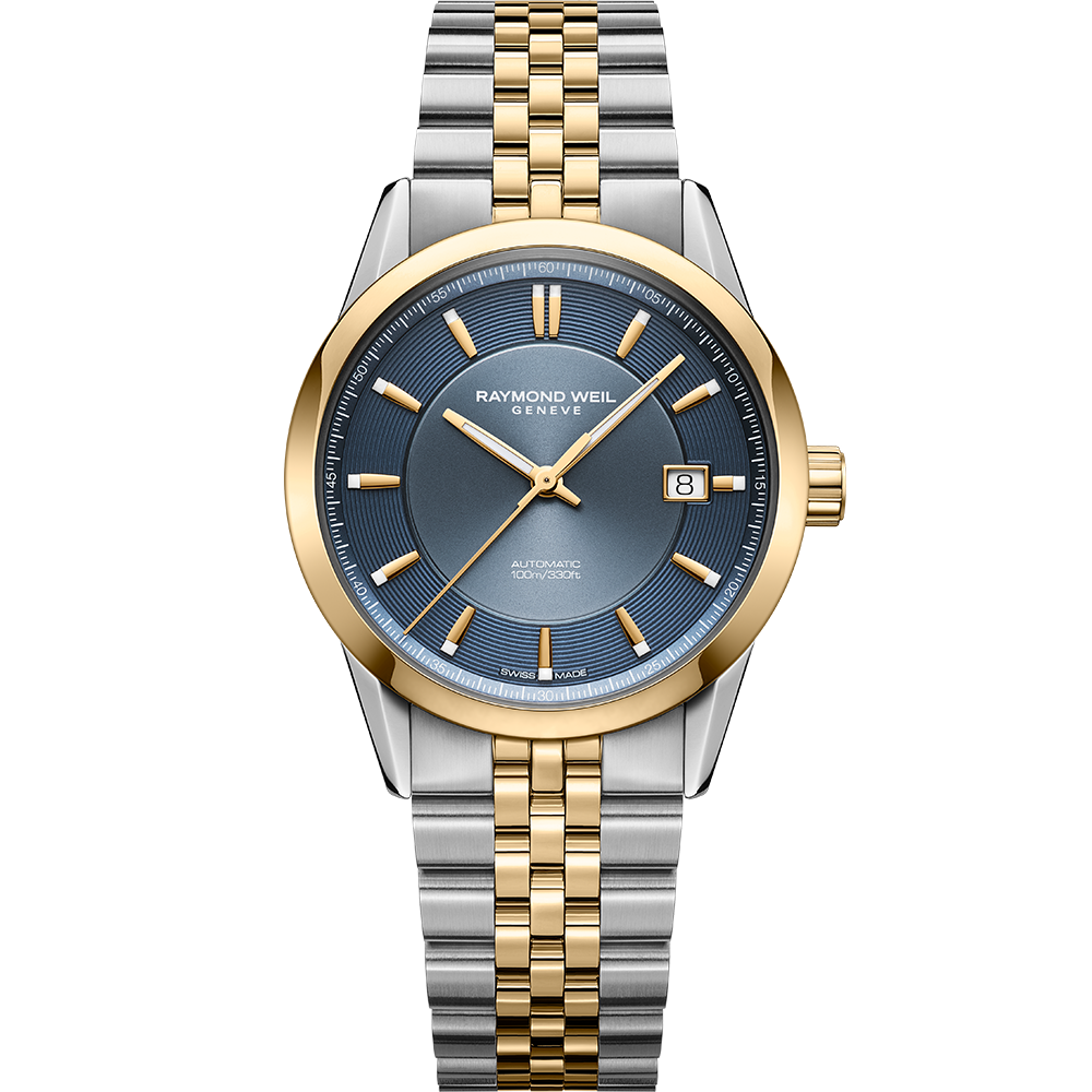 Freelancer, 38mm, Blue dial
