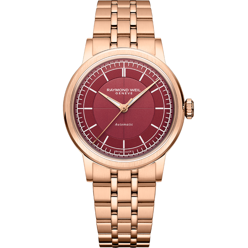 Millesime Central Seconds, 35mm, Burgundy dial