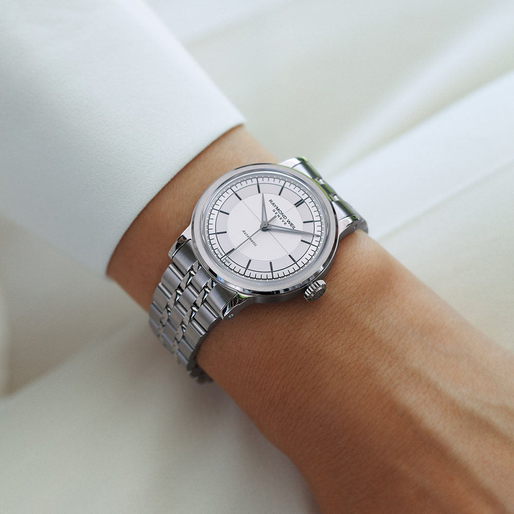Millesime Central Seconds, 35mm, Silver dial