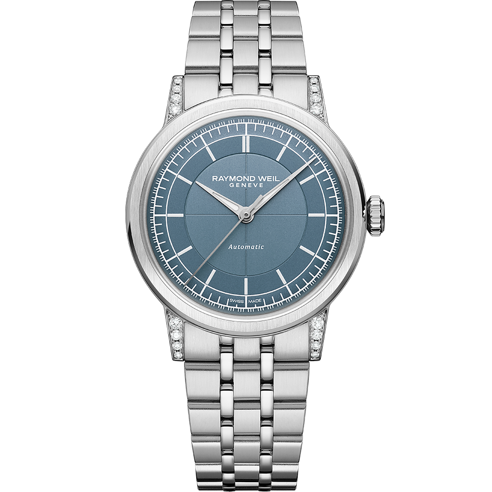 Millesime Central Seconds, 35mm, Blue dial