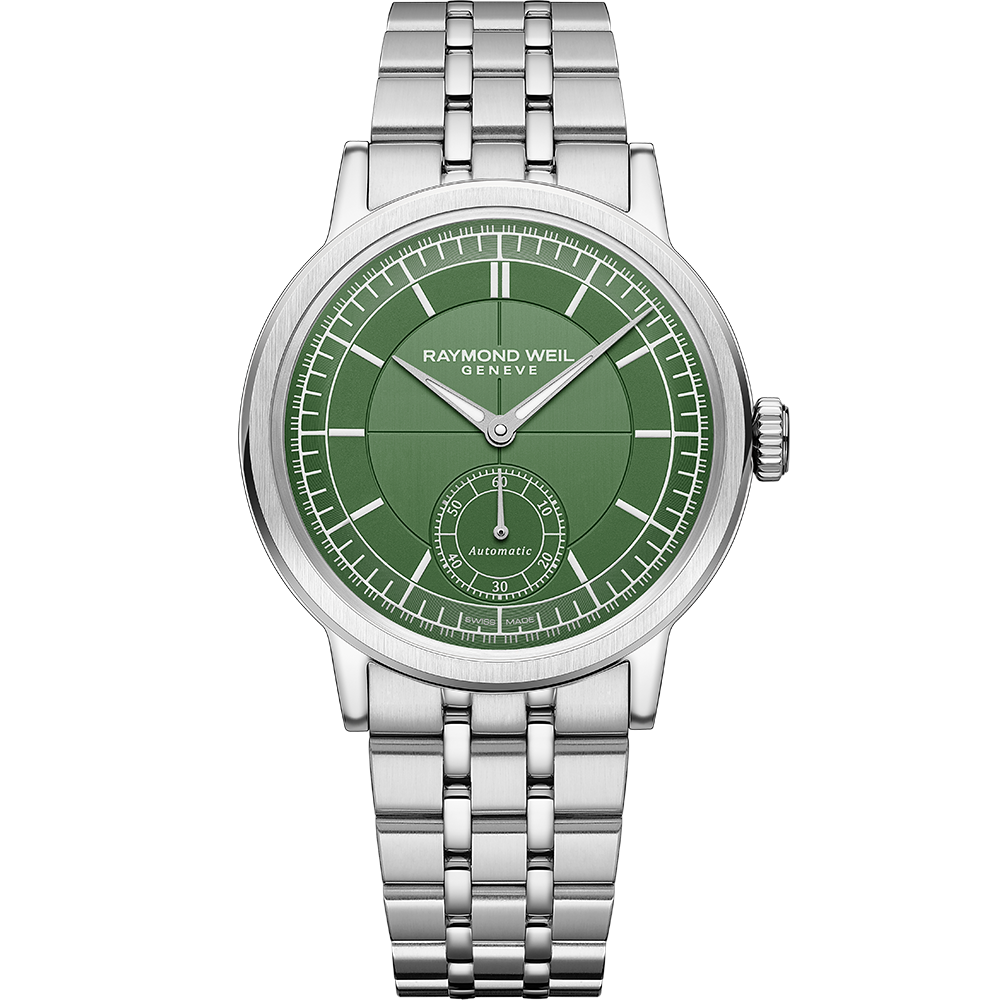 Millesime Small Seconds, 39mm, Green dial
