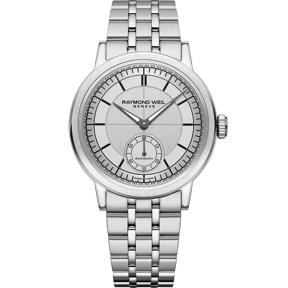 Millesime Small Seconds, 39mm Silver dial