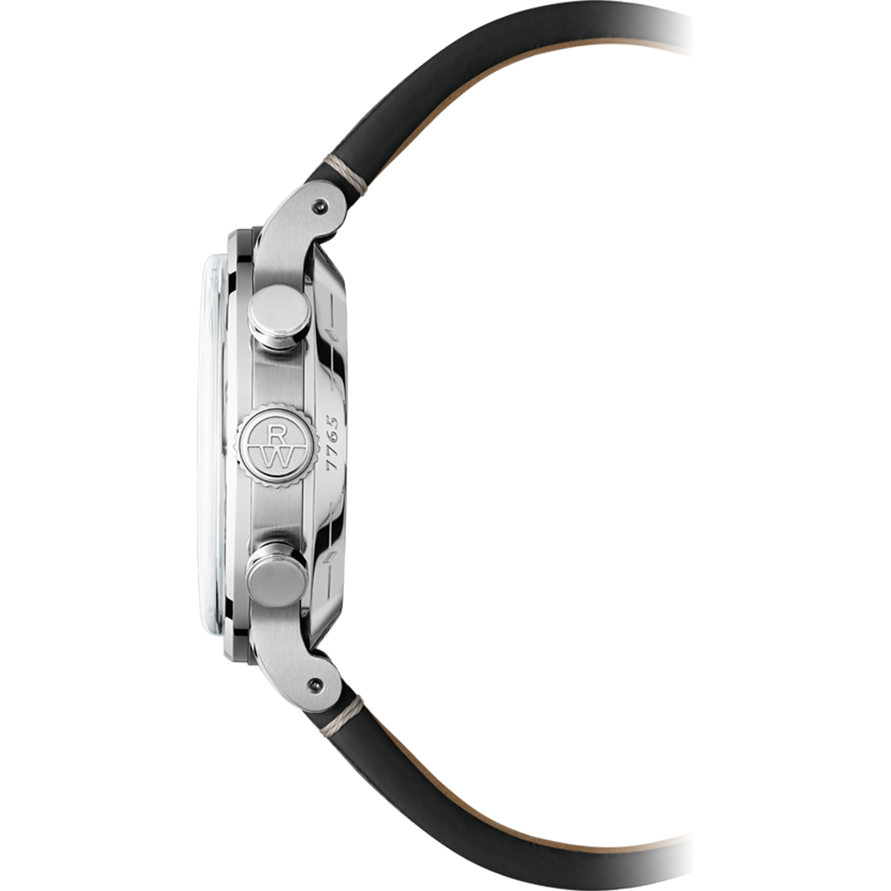 Millesime Chronograph, 39mm, Black dial