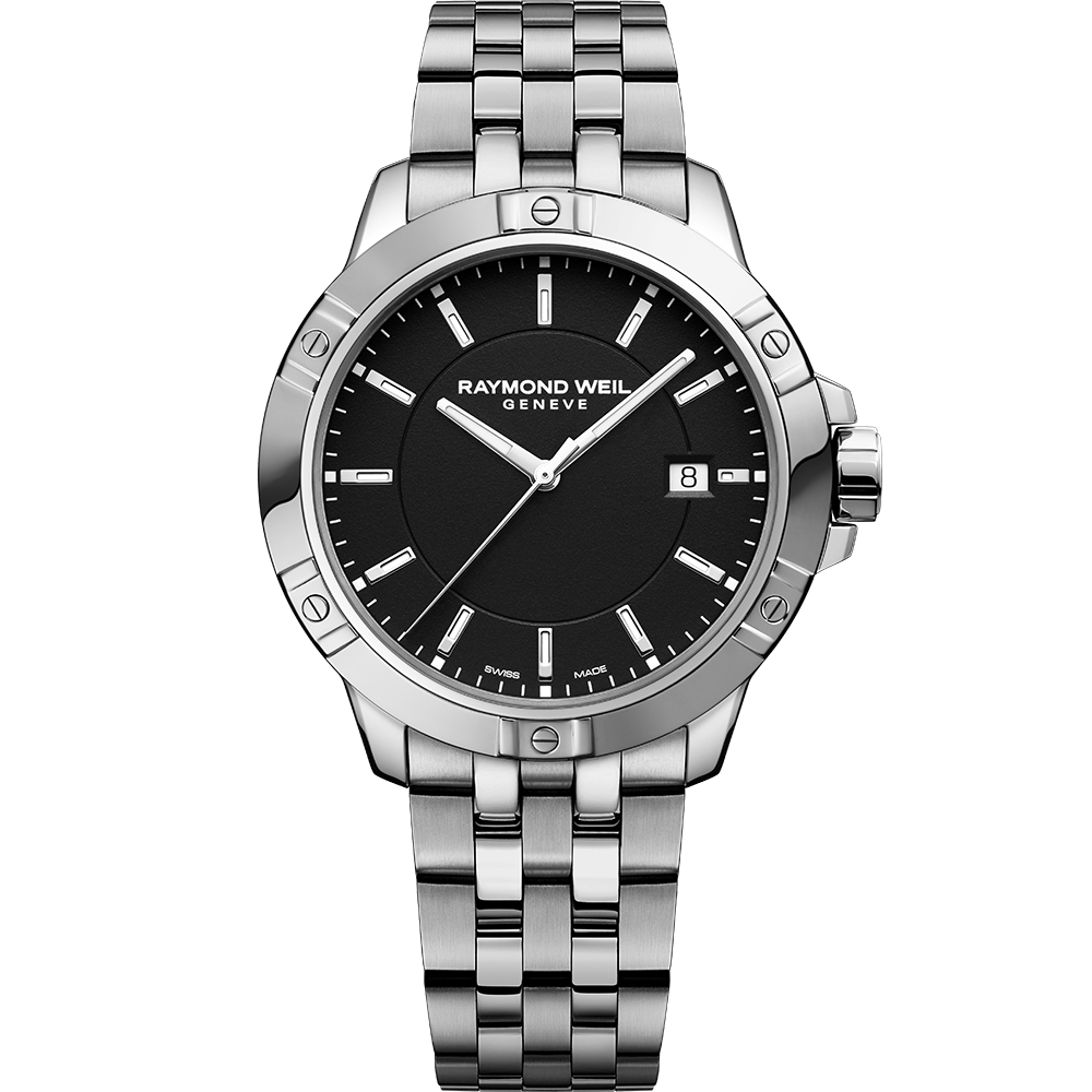Tango, 41mm, Black dial