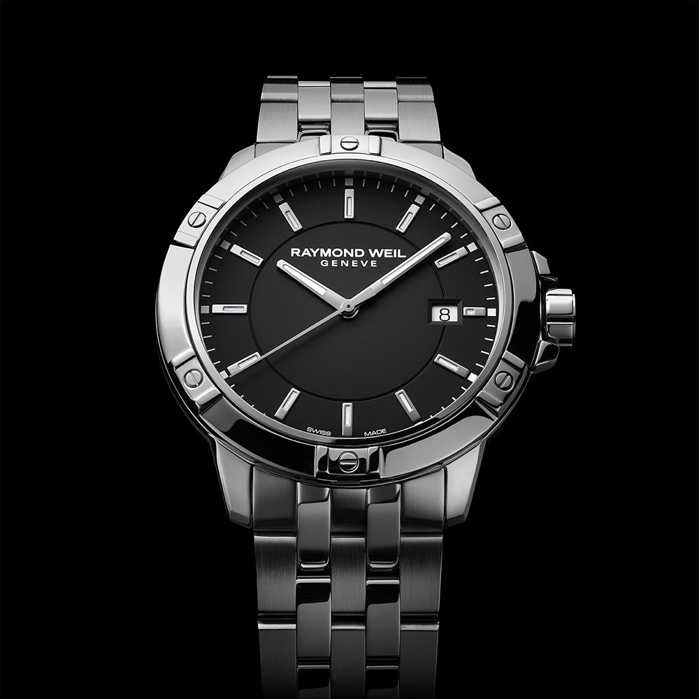 Tango, 41mm, Black dial