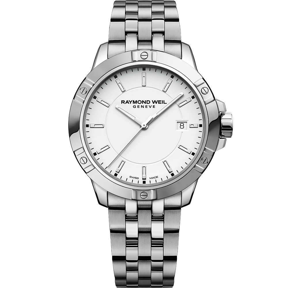 Tango, 41mm, White dial
