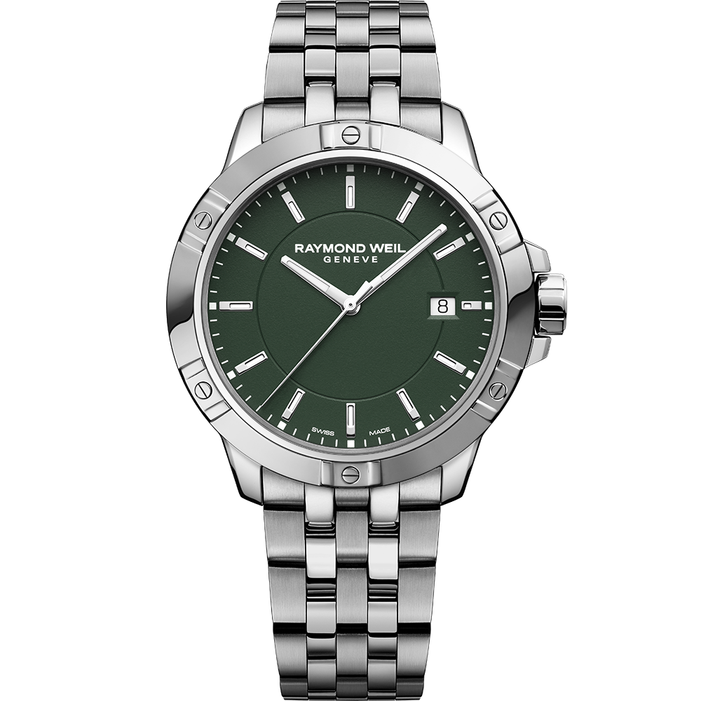 Tango, 41mm, Green dial