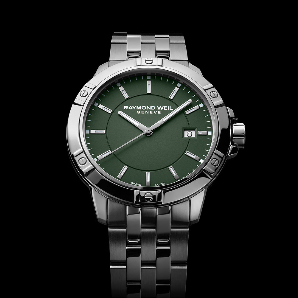 Tango, 41mm, Green dial