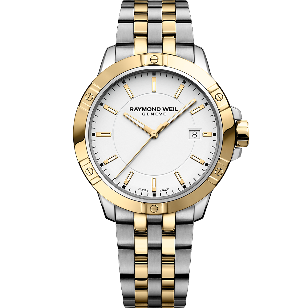 Tango, 41mm, White dial