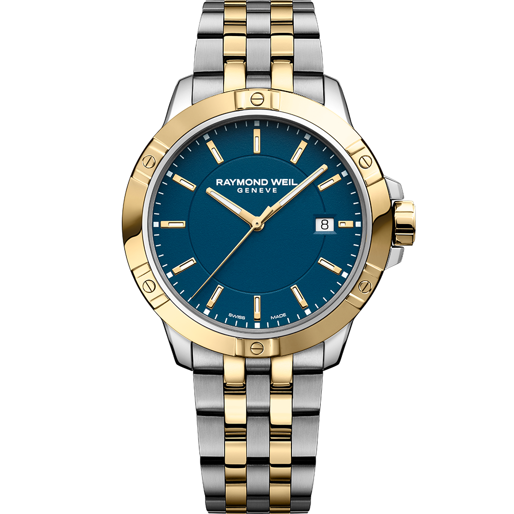 Tango, 41mm, Blue dial