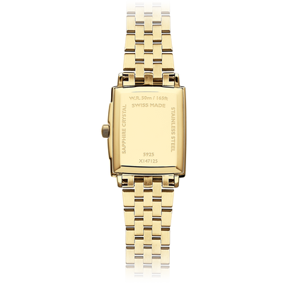 Toccata, 22x28mm, White dial