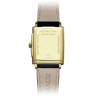 Toccata, 37x29mm, White dial