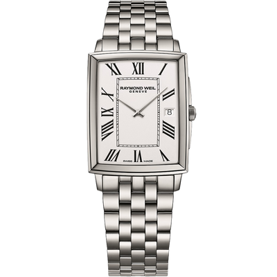 Toccata, 37x29mm, White dial