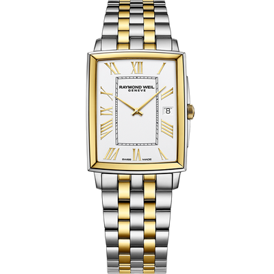 Toccata, 37x29mm, White dial