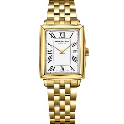 Toccata, 22x28mm, White dial