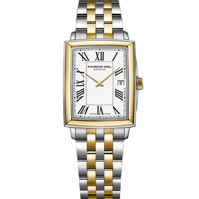 Toccata, 22x28mm, White dial