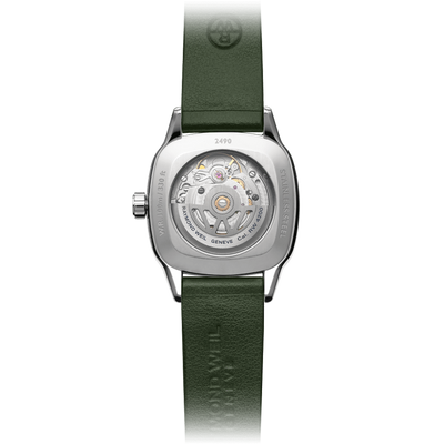 Freelancer, 34x34mm, Green dial