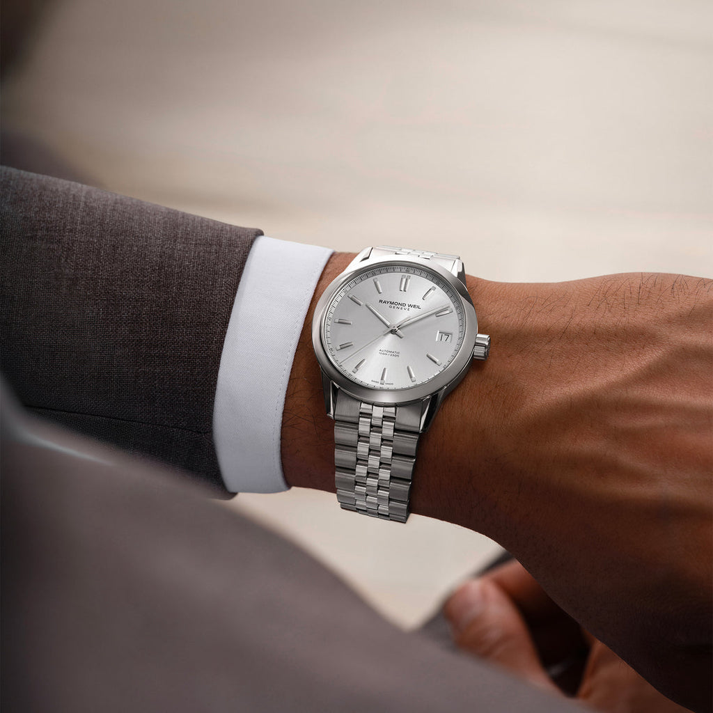 Freelancer, 40mm, White Dial