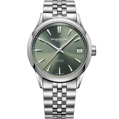 Freelancer, 40mm, Green dial