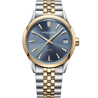 Freelancer, 40mm, Blue dial