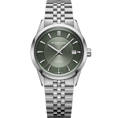 Freelancer, 38mm, Green dial