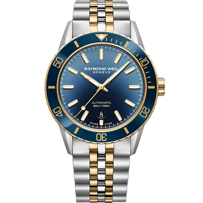 Freelancer Diver, 42mm, Blue dial