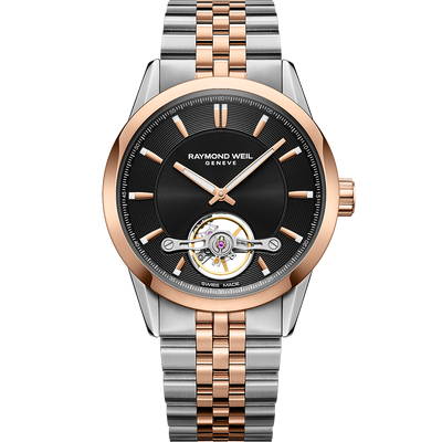 Freelancer, 42mm, Black dial