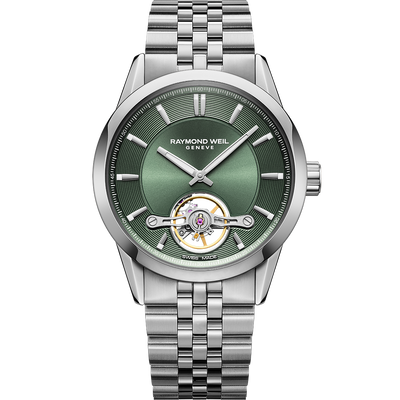 Freelancer, 42mm, Green dial