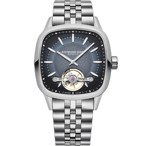 Freelancer, 40x40mm, Blue dial
