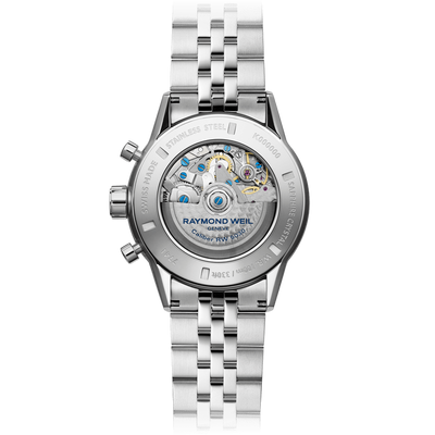 Freelancer Chronograph, 43mm, Blue dial