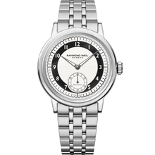 Load image into Gallery viewer, Millesime Small Seconds, 39mm Tuxedo Black &amp; White dial
