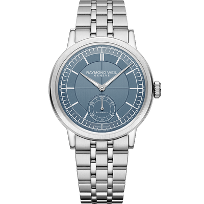 Millesime Small Seconds, 39mm, Blue dial