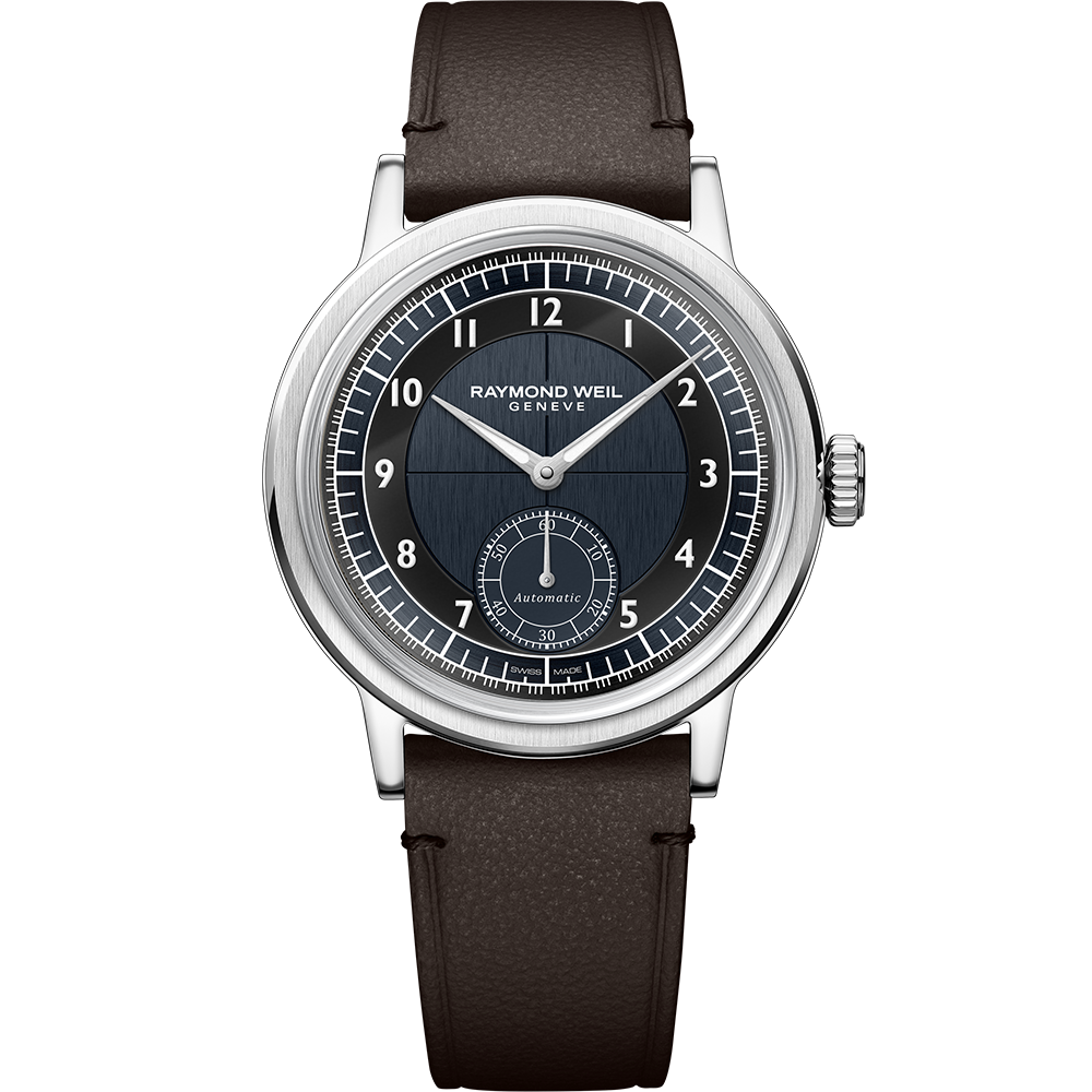 Millesime Small Seconds, 39mm Tuxedo Blue & Black dial
