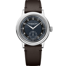 Load image into Gallery viewer, Millesime Small Seconds, 39mm Tuxedo Blue &amp; Black dial