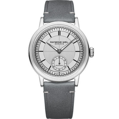 Millesime Small Seconds, 39mm, Silver dial