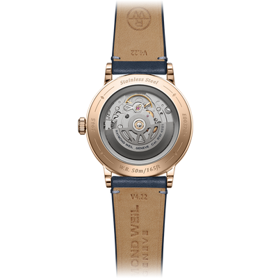 Millesime Moon Phase, 39mm, Blue dial