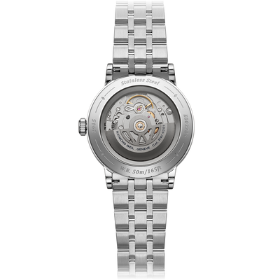 Millesime Moon Phase, 39mm, Silver dial