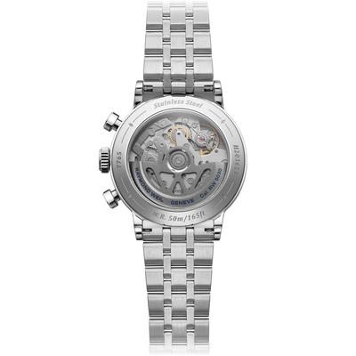 Millesime Chronograph, 39mm, Black dial