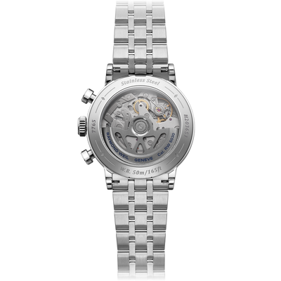 Millesime Chronograph, 39mm, Blue dial