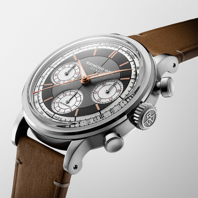 Millesime Chronograph, 39mm, Anthracite dial