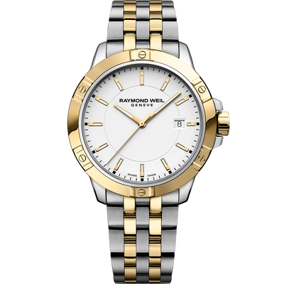 Tango, 41mm, White dial