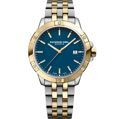 Tango, 41mm, Blue dial