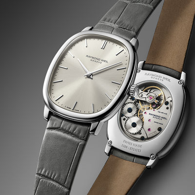 Toccata Heritage, 33x38mm, Silver dial