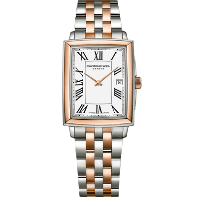 Toccata, 22x28mm, White dial