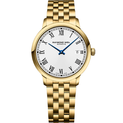 Toccata, 39mm, White dial